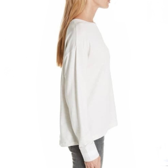 RAG & BONE Reily Split Back Long Sleeve Top - Picture 12 of 13